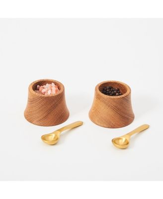 Belfort Pinch Bowls with spoons - Set of 2