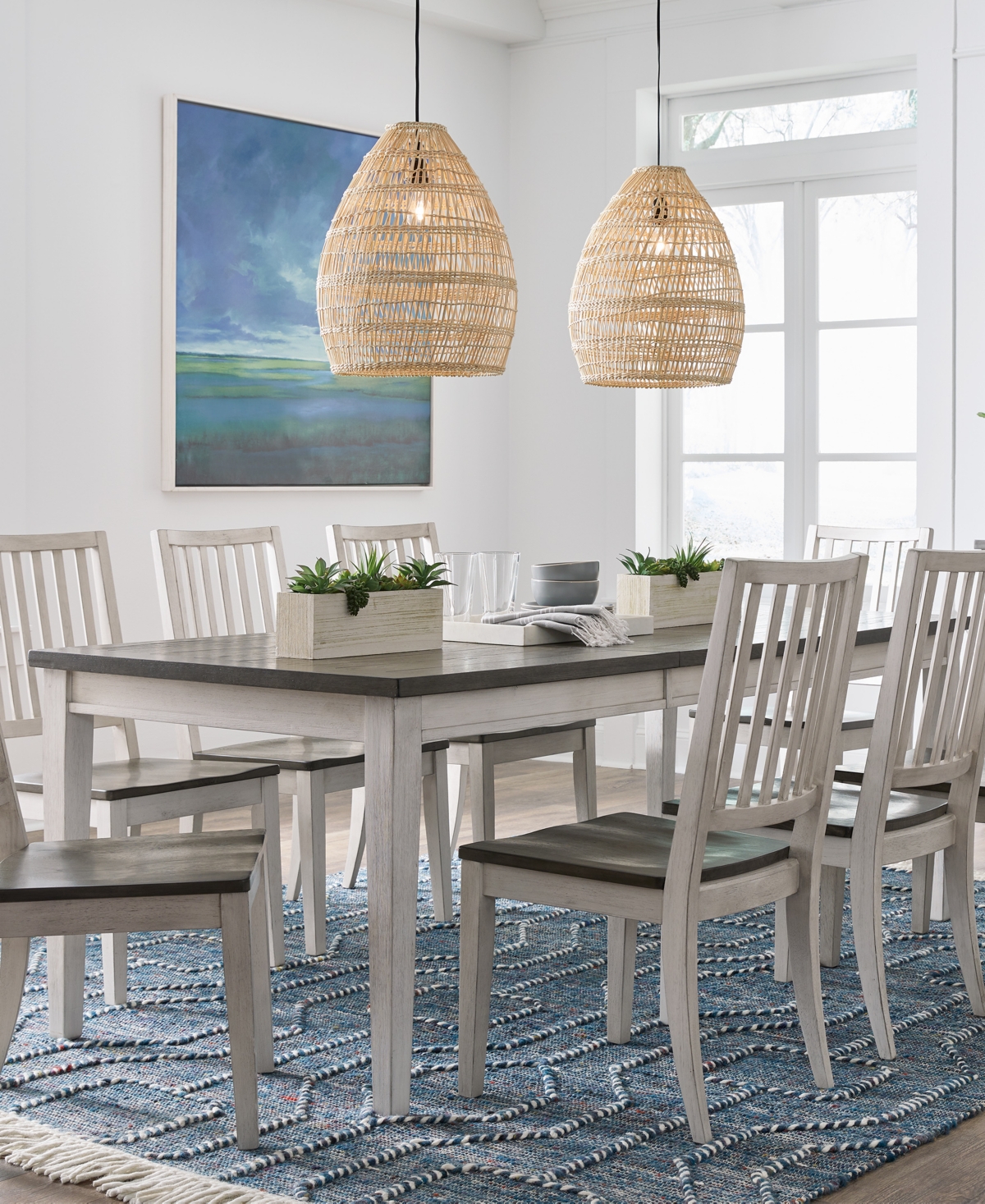 Dawnwood 8-Piece Wood Dining Side Chair Set