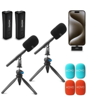 Wireless Mini UC-Duo USB-C Wireless Microphone for iPhone 15/16/Android
