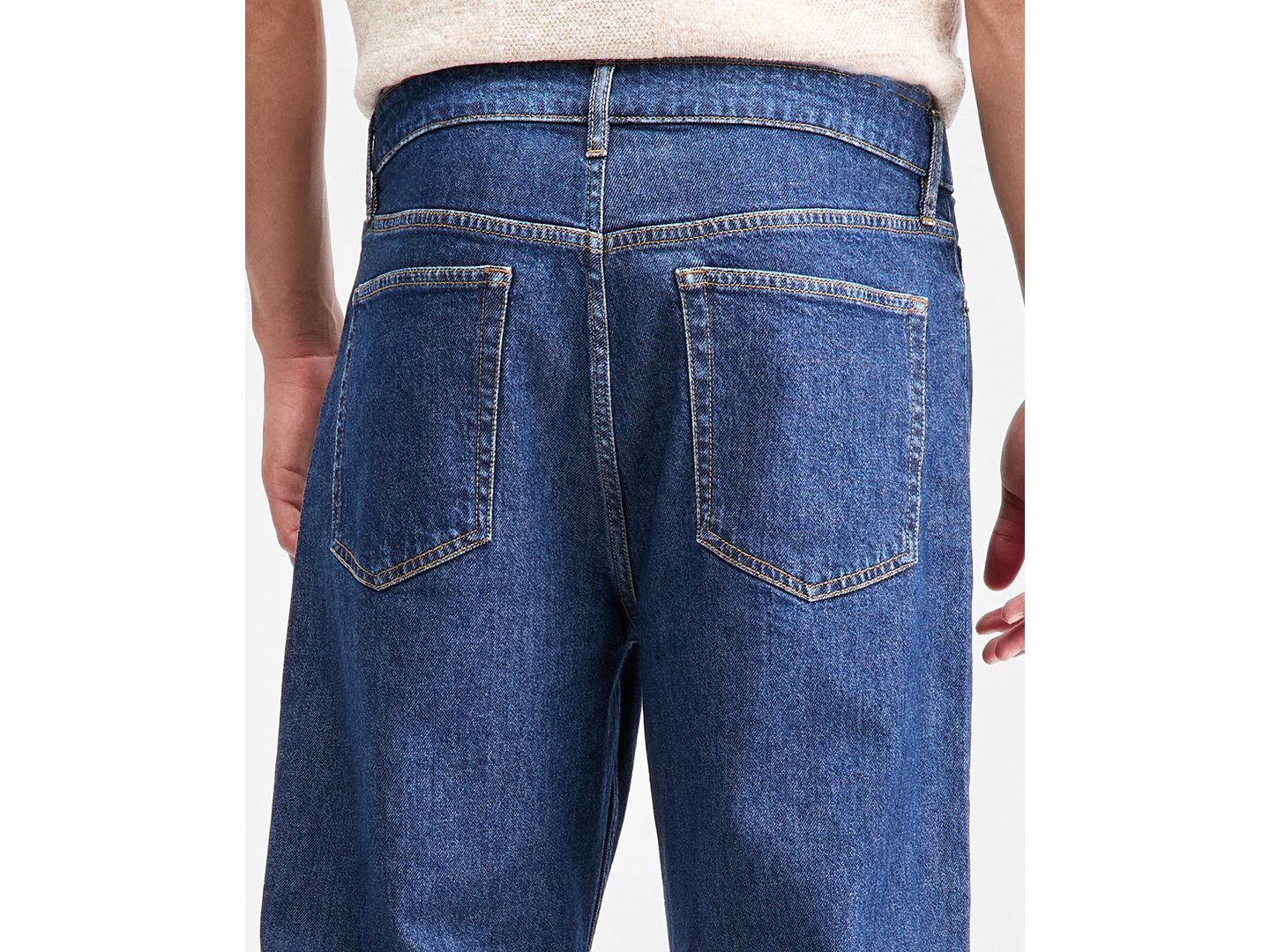 Мужские джинсы Sun + Stone Lagos Baggy-Fit, цвет: Варёный — фото 6