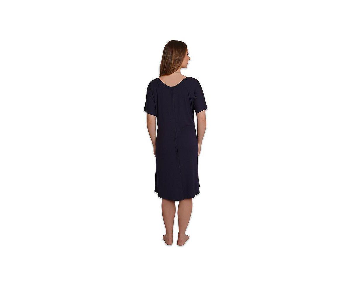 Everly Grey Maternity /Nursing Hospital Gown view 3 — MAYCSS fashion products
