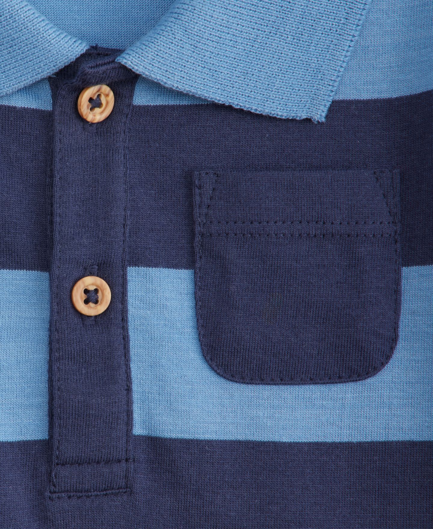 Детский хлопковый солнцезащитный костюм First Impressions Rugby Stripe, 0-24 мес — фото 3