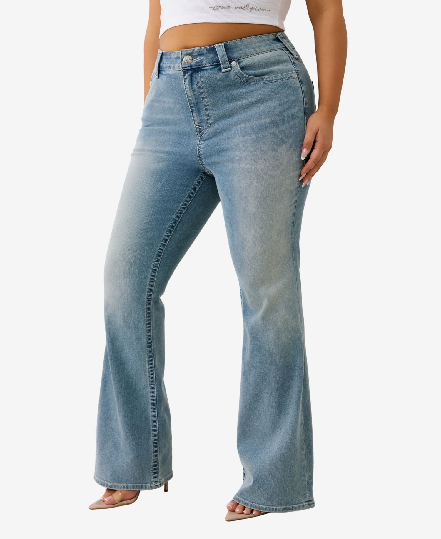 Plus Size Becca Bootcut Mid-Rise-Jeans