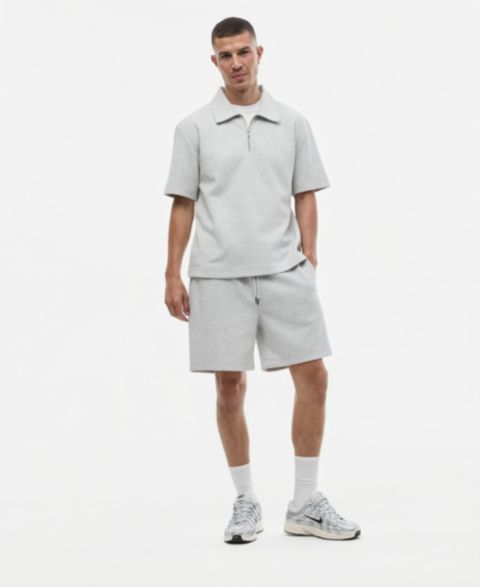 Мужские шорты Mode of One 7" Drawstring Sweatshorts, цвет: Серый