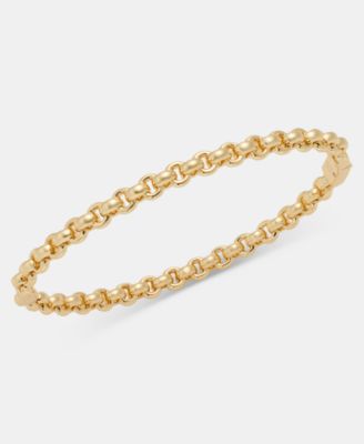 Rolo Chain Bangle Bracelet