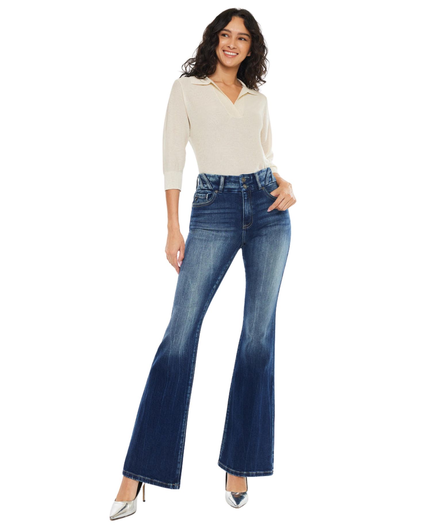 Women's Michelle High Rise Flare Jeans