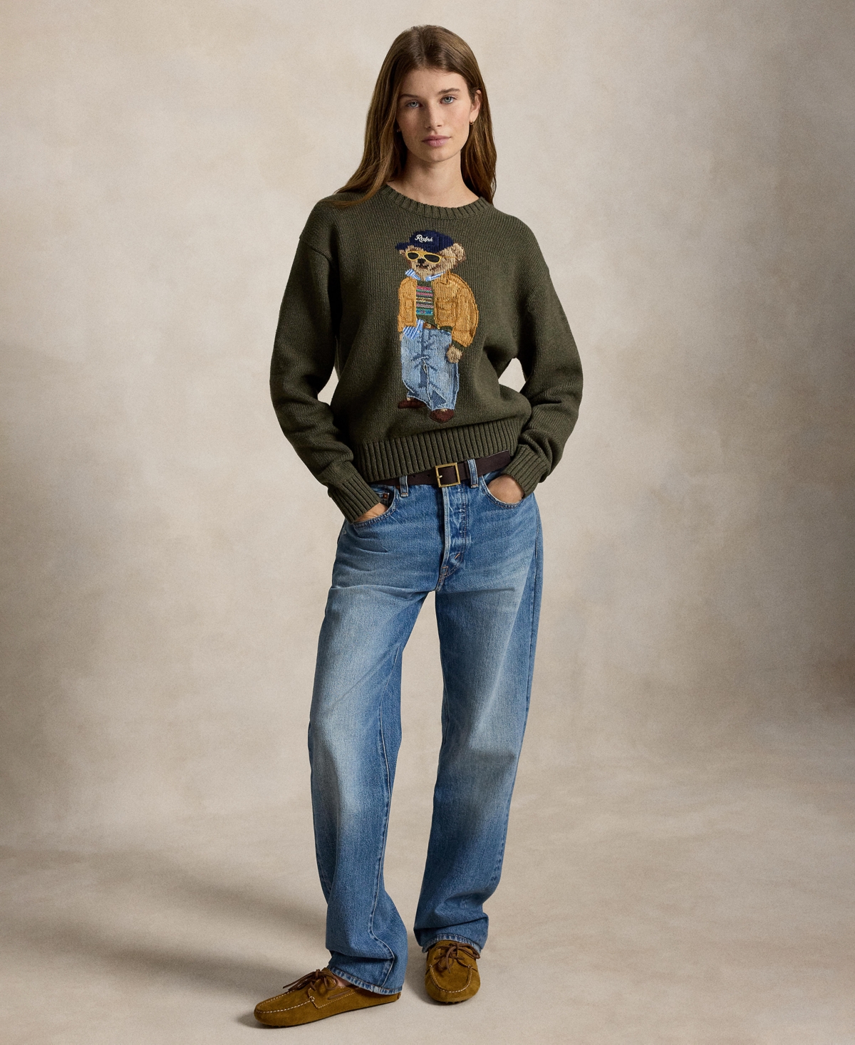 Polo Ralph Lauren Women's Cotton Crewneck Sweater