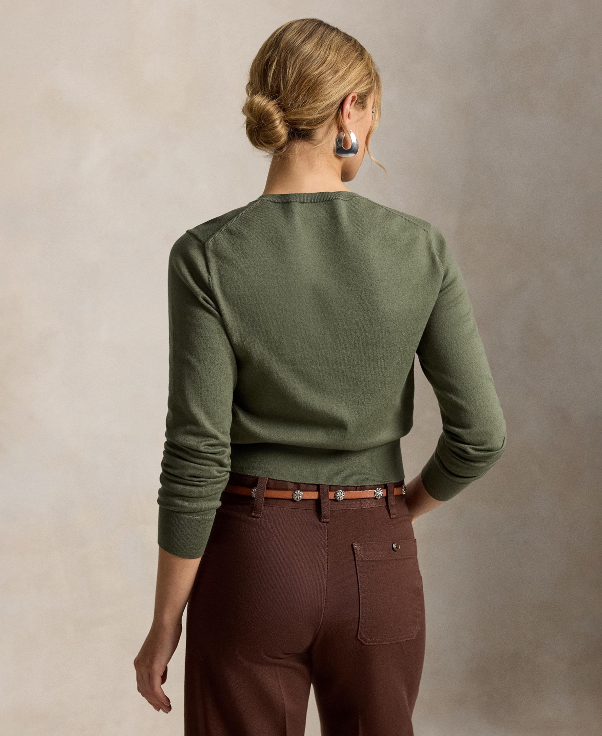 Polo Ralph Lauren Women's V-Neck Pull-On Sweater