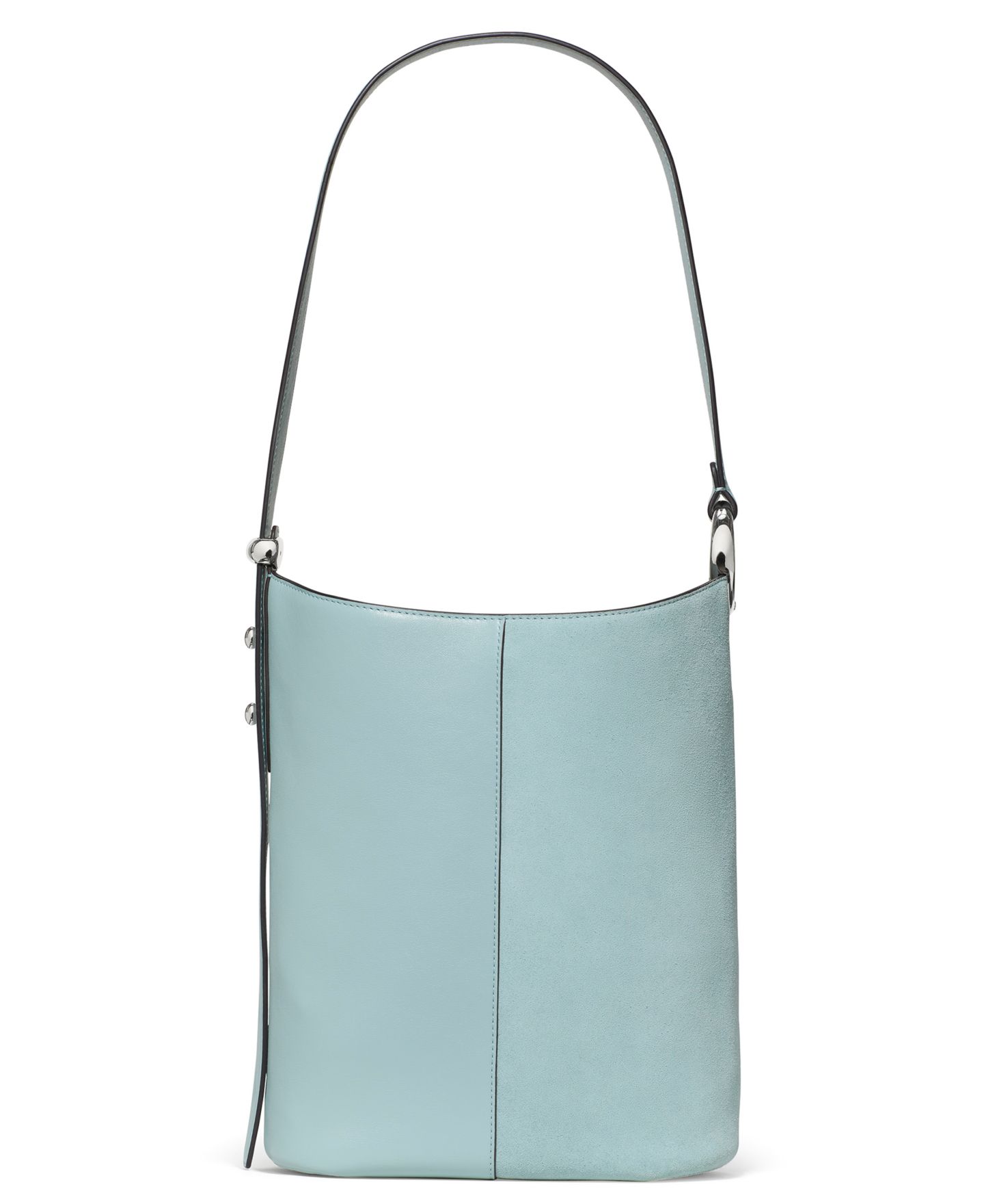 Женская сумка kate spade new york Halo Suede Medium Bucket, цвет: Морской — фото 1
