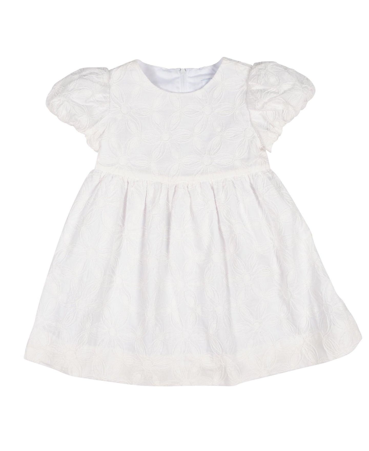 Платье Florence Eiseman Embroidered Floral Dress для девочек, цвет: Белый — фото 1