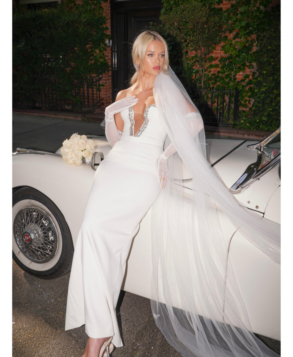 Miss Circle Women's Cathedral Long Wedding Veil