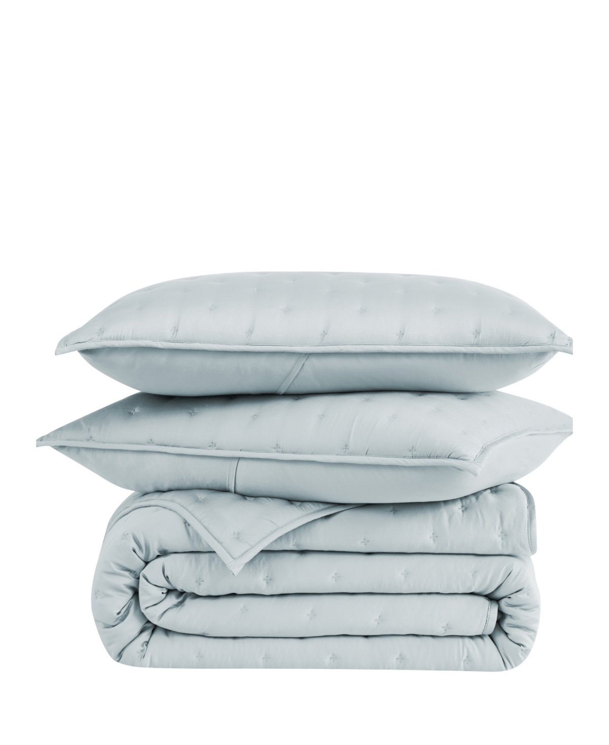 Southshore Fine Linens Luxurious 100% Viscose 3-Pc. Quilt Set