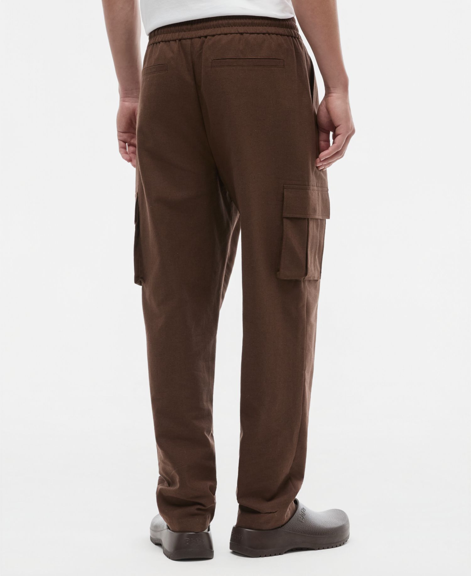 Men's Relaxed-Fit Utility Cargo-Pocket Pants