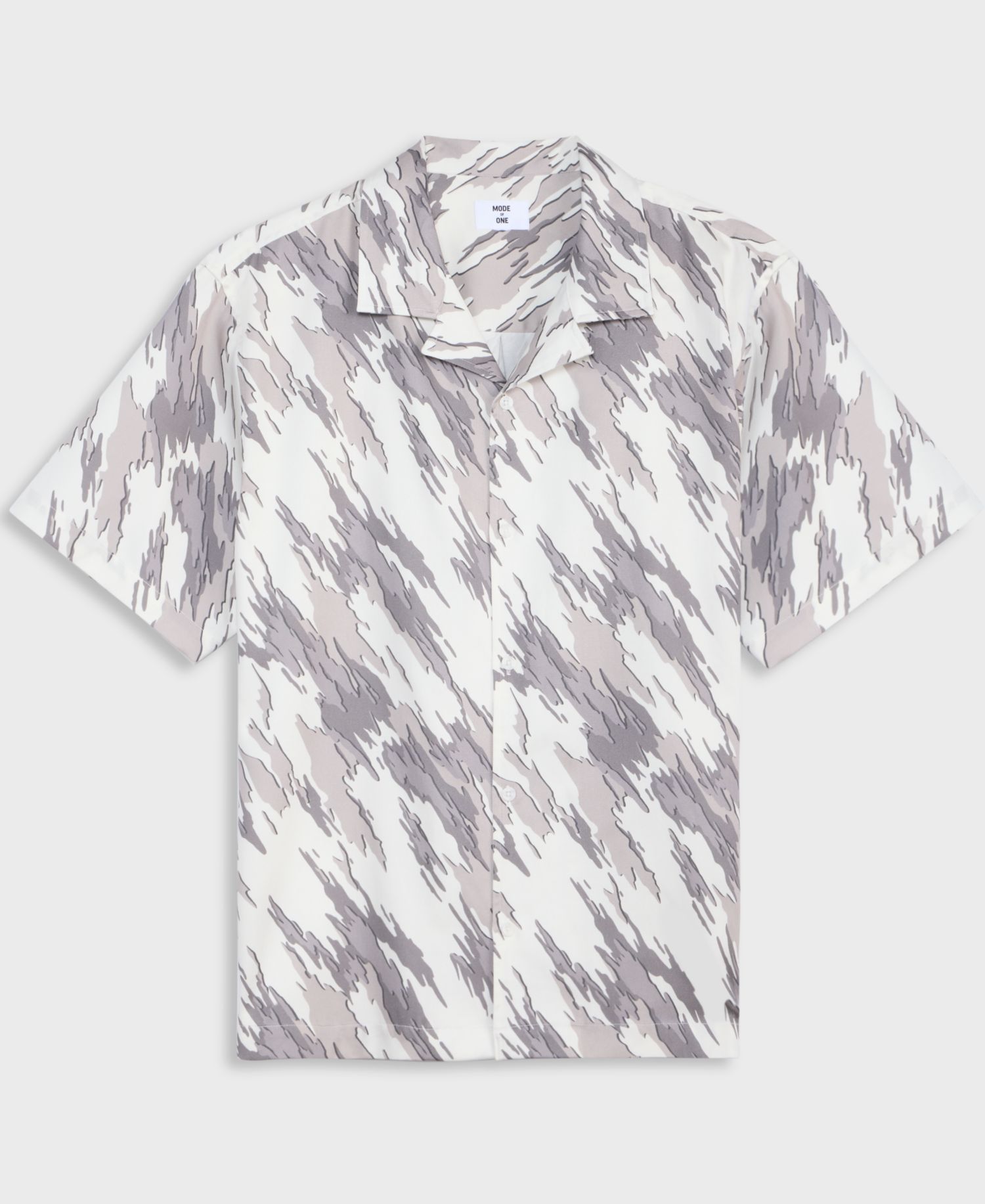 Men's Relaxed-Fit Camo Short-Sleeve Shirt, Macy's Exclusive