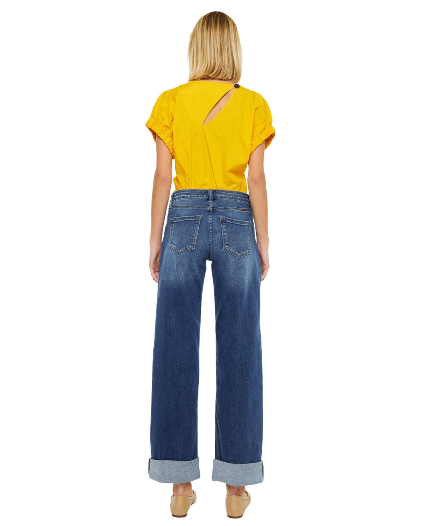 Women's Ivanna High Rise Wide Jeans