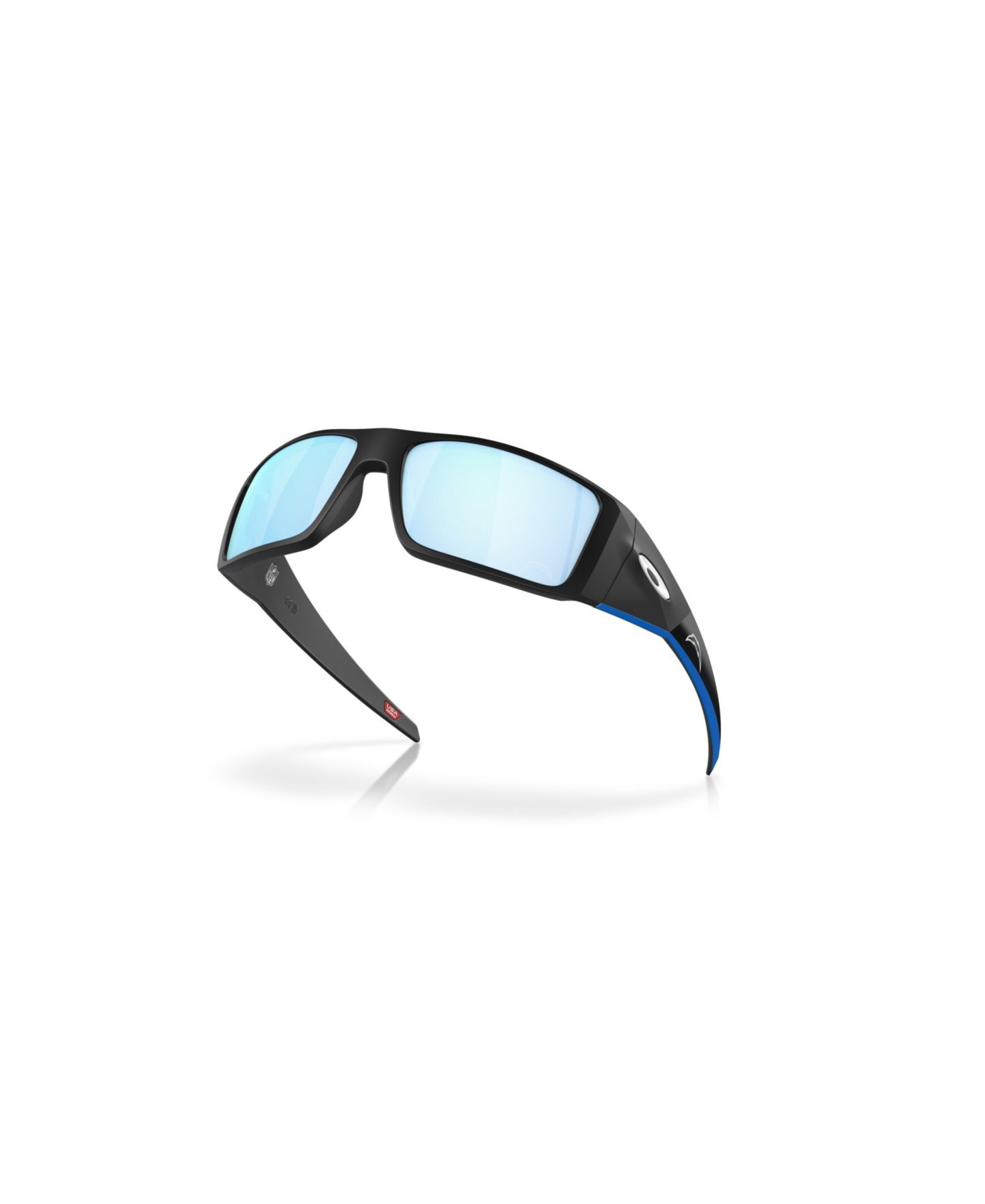 Мужские солнцезащитные очки Oakley Polarized Dallas Cowboys Heliostat Rectangle Sunglasses, OO9231, цвет: Матовый чёрный — фото 12