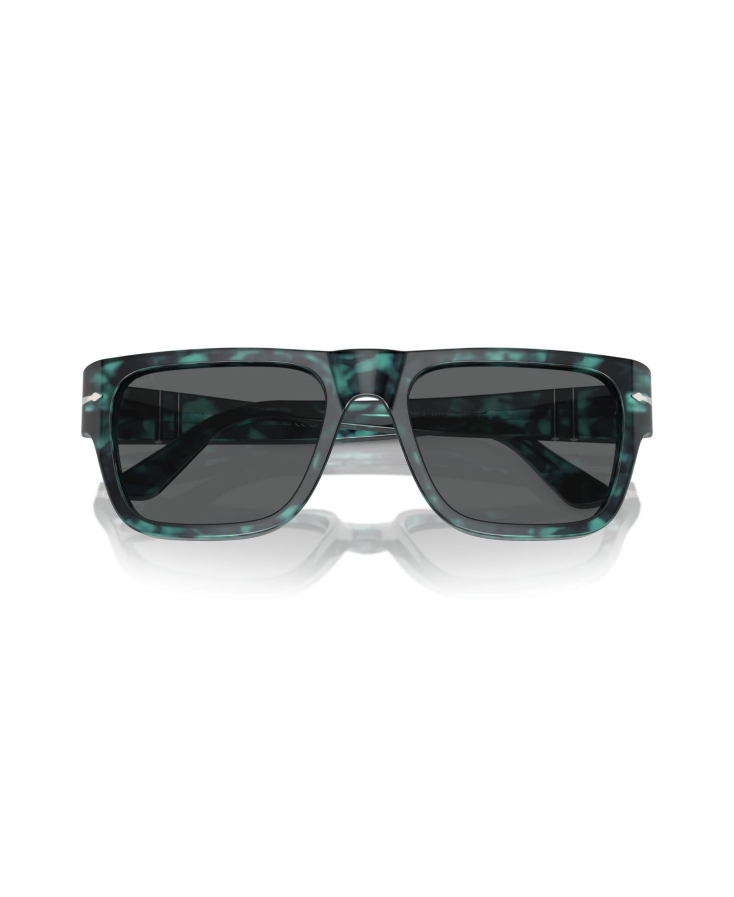 Солнцезащитные очки Persol Unisex Square, PO3348S, цвет: Синий гавана — фото 5