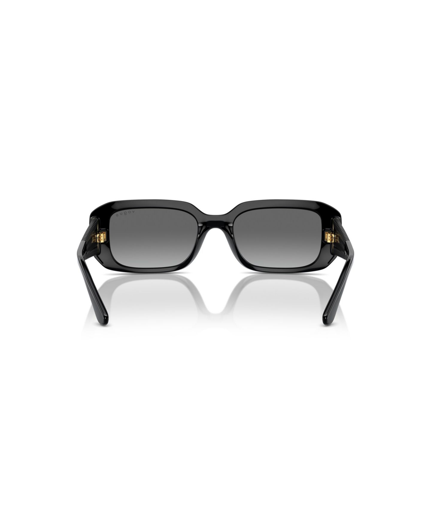Женские солнцезащитные очки Vogue Eyewear Rectangle Sunglasses, VO5565S, цвет: Чёрный — фото 4