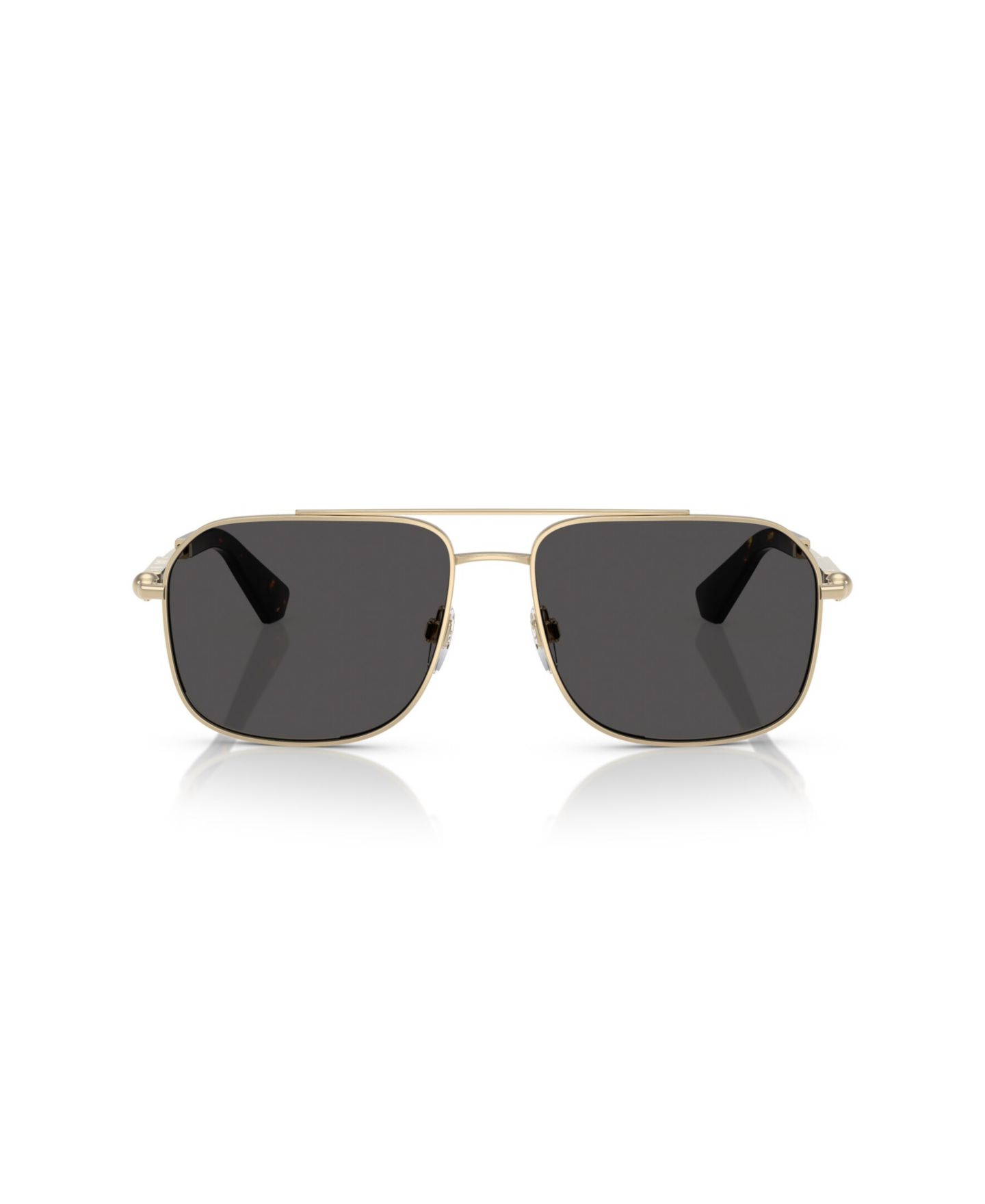 Мужские солнцезащитные очки Burberry Square Sunglasses, BE3159, цвет: Светлый золотой — фото 2