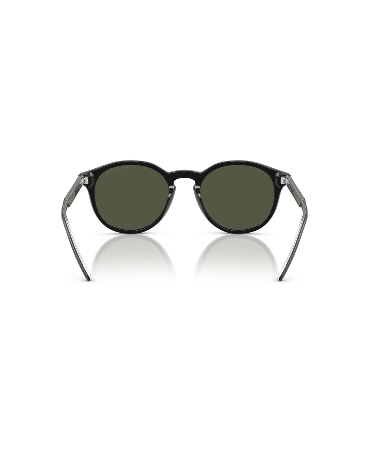 Мужские солнцезащитные очки Giorgio Armani Round Sunglasses, AR8211, цвет: Чёрный — фото 4