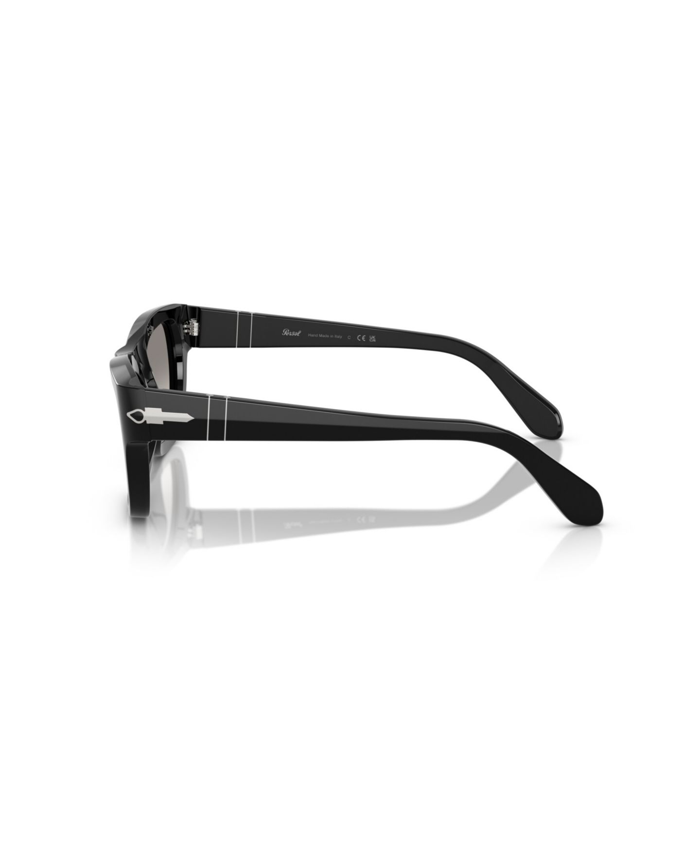 Солнцезащитные очки Persol Unisex Butterfly, PO0091S, цвет: Чёрный — фото 3