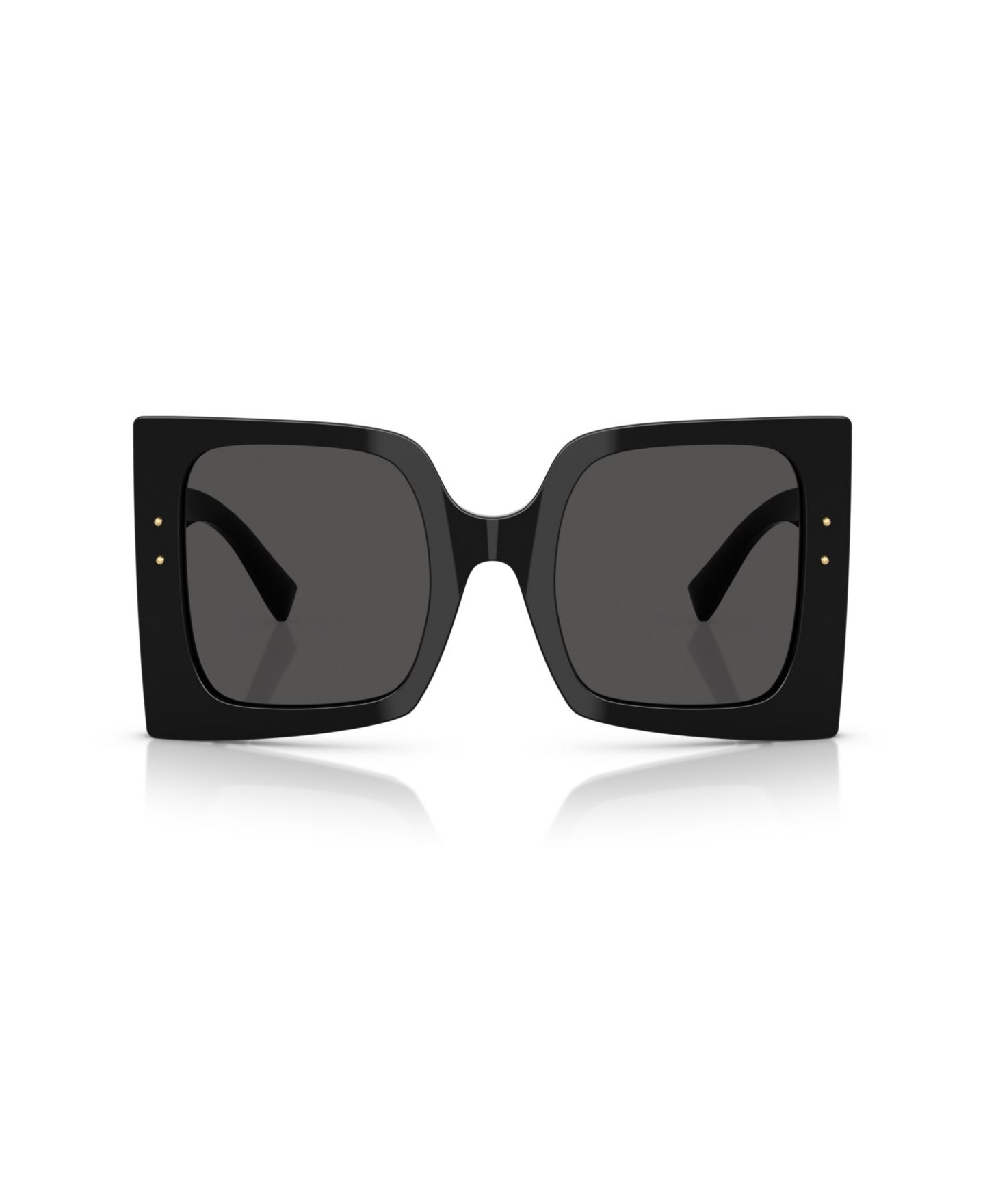 Женские солнцезащитные очки Dolce&Gabbana Square Sunglasses, DG4490, цвет: Чёрный — фото 2