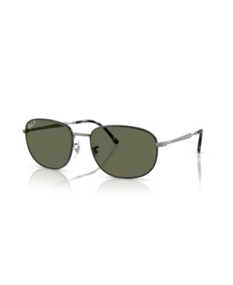 Unisex Polarized Rectangle Sunglasses, RB3754