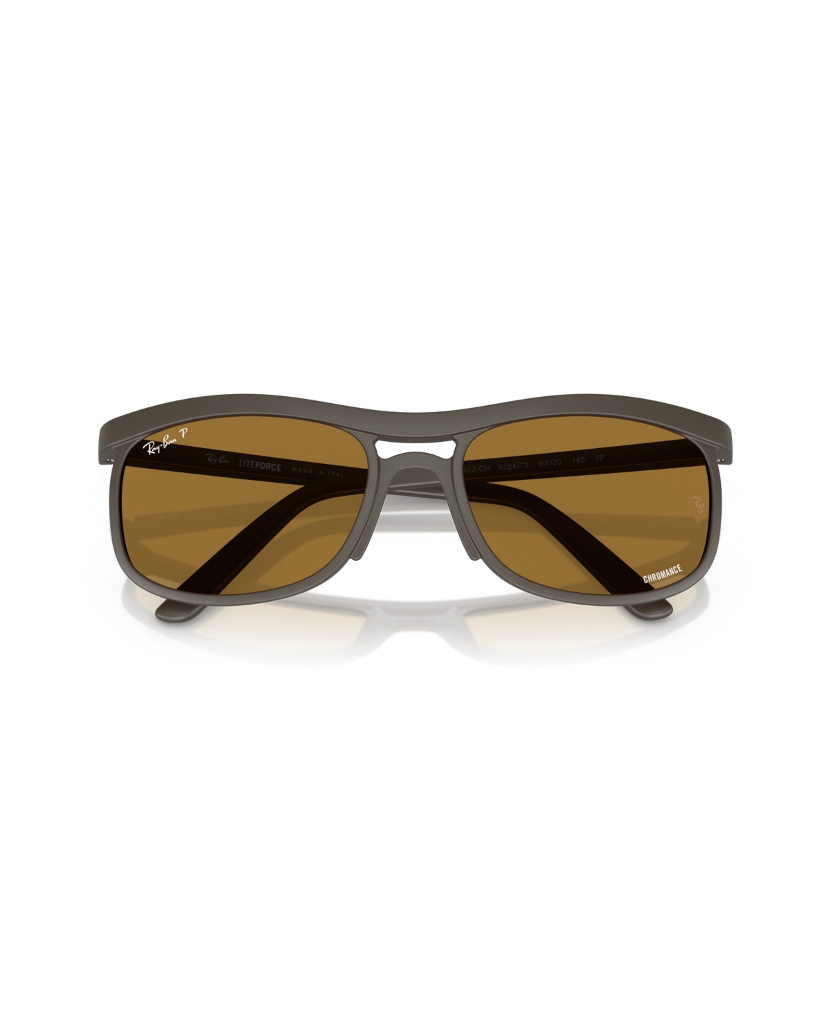 Ray-Ban Unisex Polarized Lenses Lite Force Square Sunglasses
