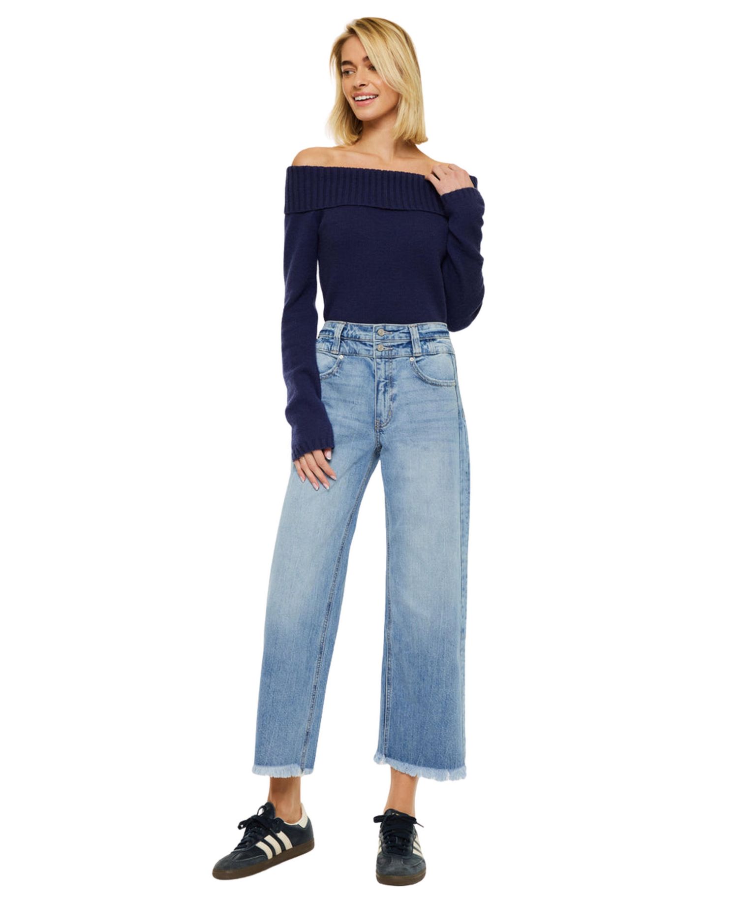 Women's Gretchen Ultra High Rise Wide Leg Jeans