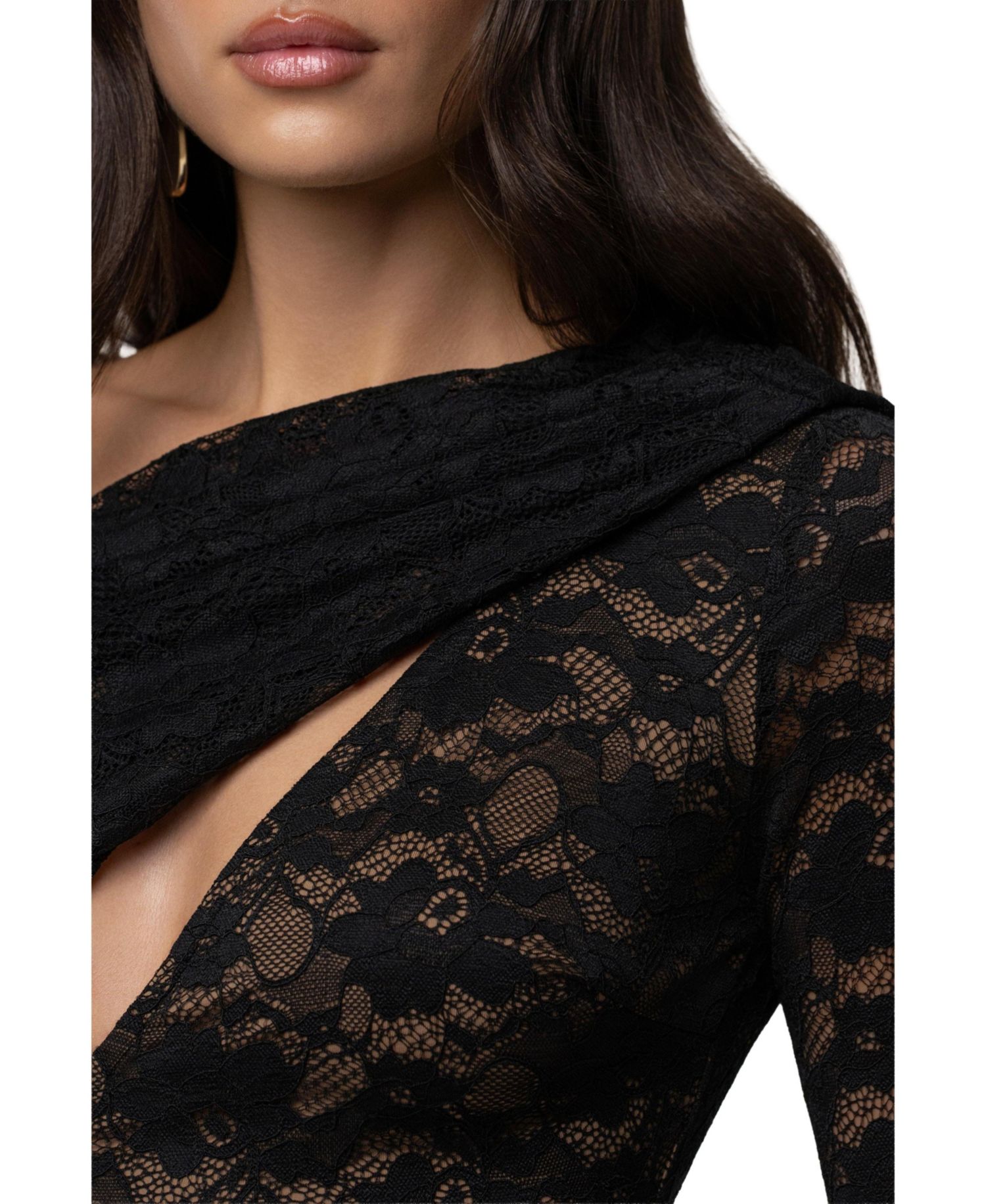 Women's Midnight Romance Lace Dress