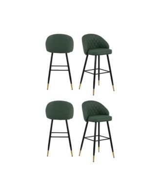 Oliver Faux Leather Bar Chair (Set of 4)