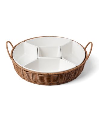 Willow & White 6-Piece Serving Set