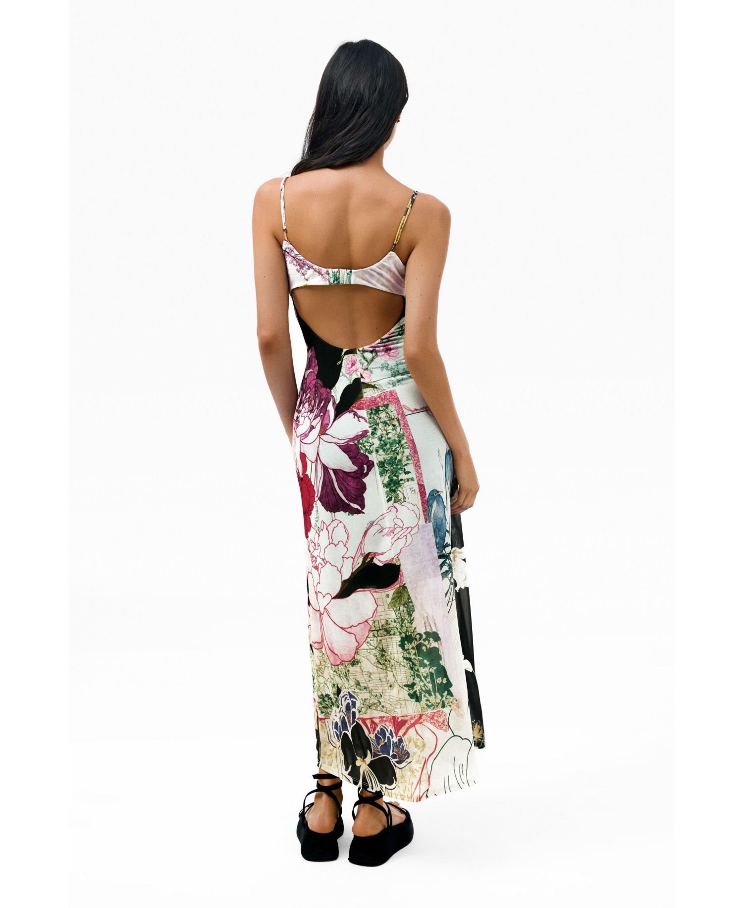 Women's Printed strappy dress