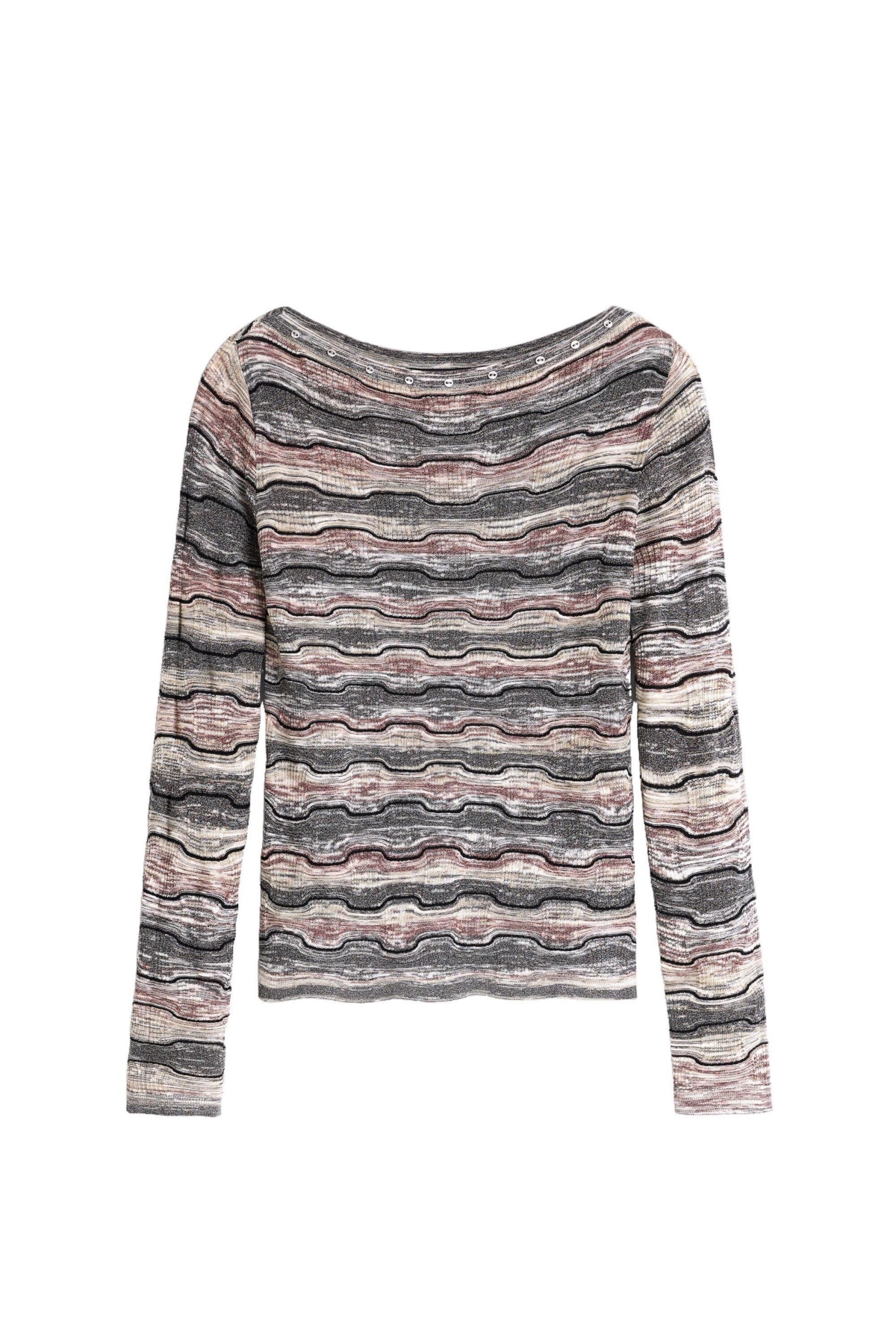Desigual Women's Fine striped sweater