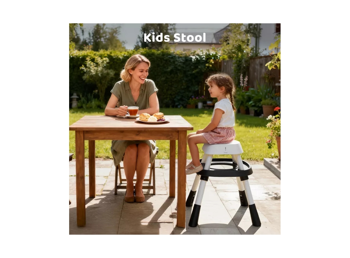Kinder King 15-in-1 Baby High Chair Converts to Activity Center and Booster Seat with Removable Tray