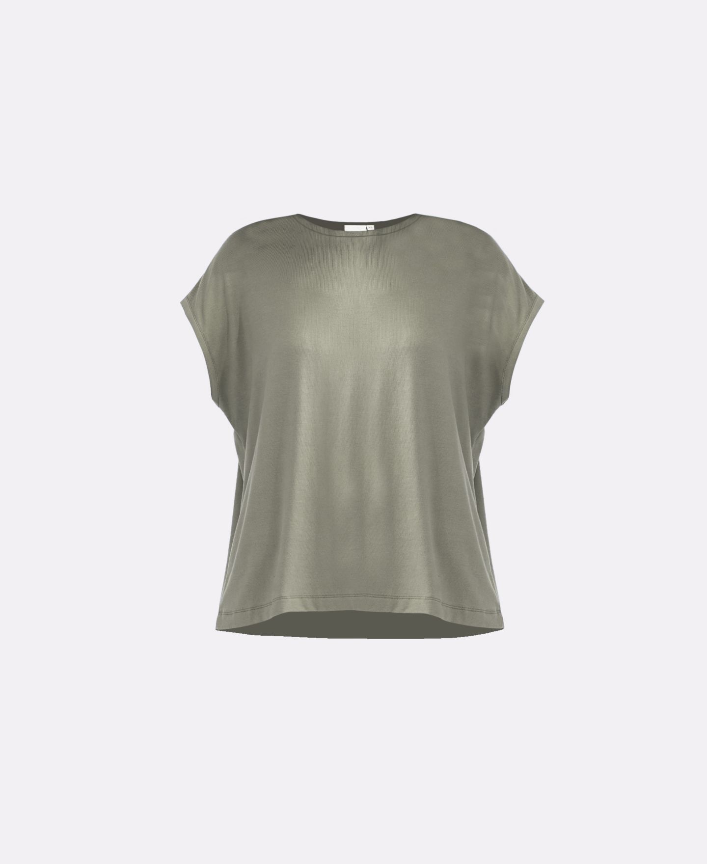 Женская футболка Reistor Relaxed in Olive, цвет: Морозный и Туманный — фото 10