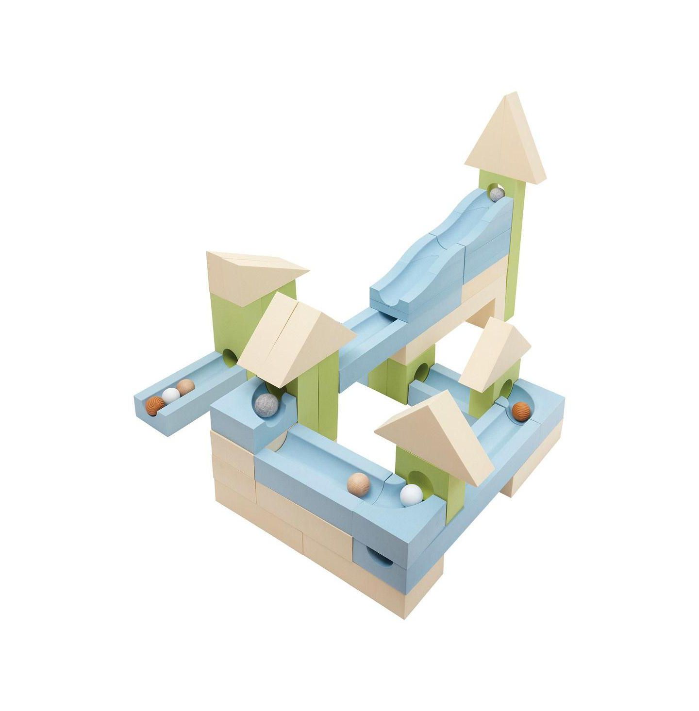 Детский конструктор Kaplan Early Learning Ramp and Roll 48-Piece Building Set, Ages 2+, цвет: Assorted Pre-Pack — фото 7