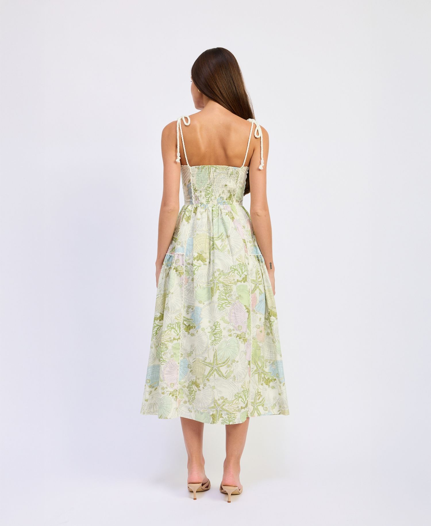 Women's Blair Printed Sleeveless Midi Dress