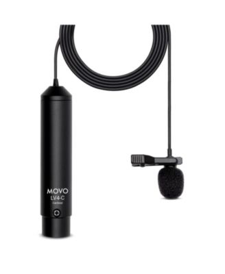 LV4-C Cardioid XLR Lavalier Microphone - Phantom Powered