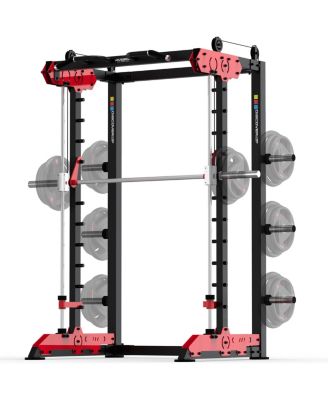 Multifunction Power Squat Rack for Full-Body Strength Training (HRM-G30815)
