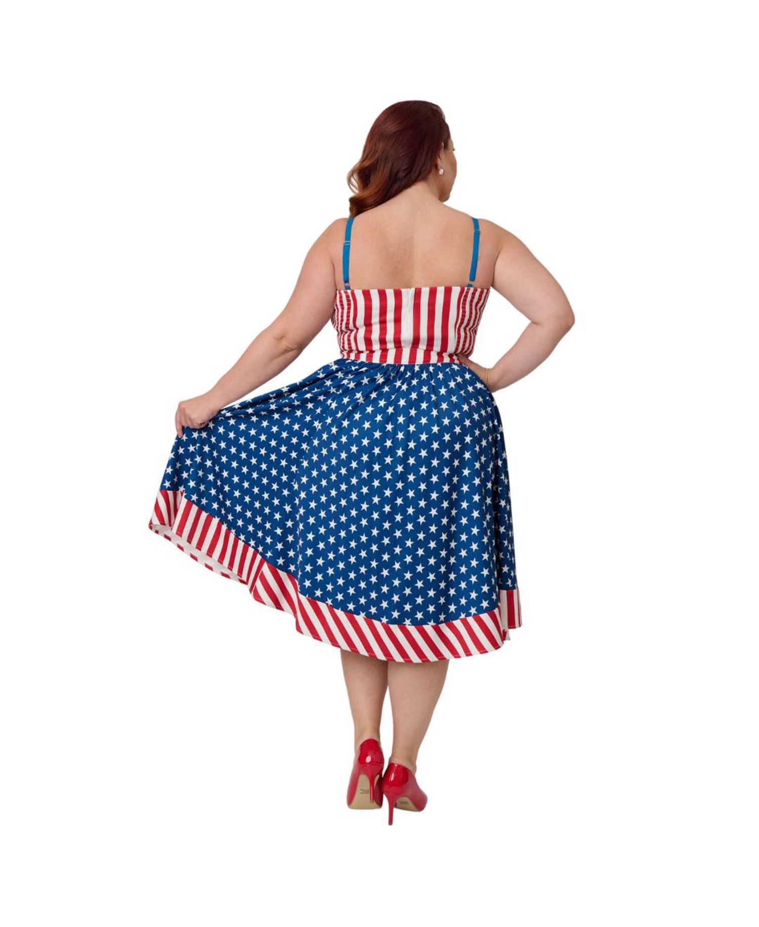 Plus Size 1960s Rye Swing Skirt
