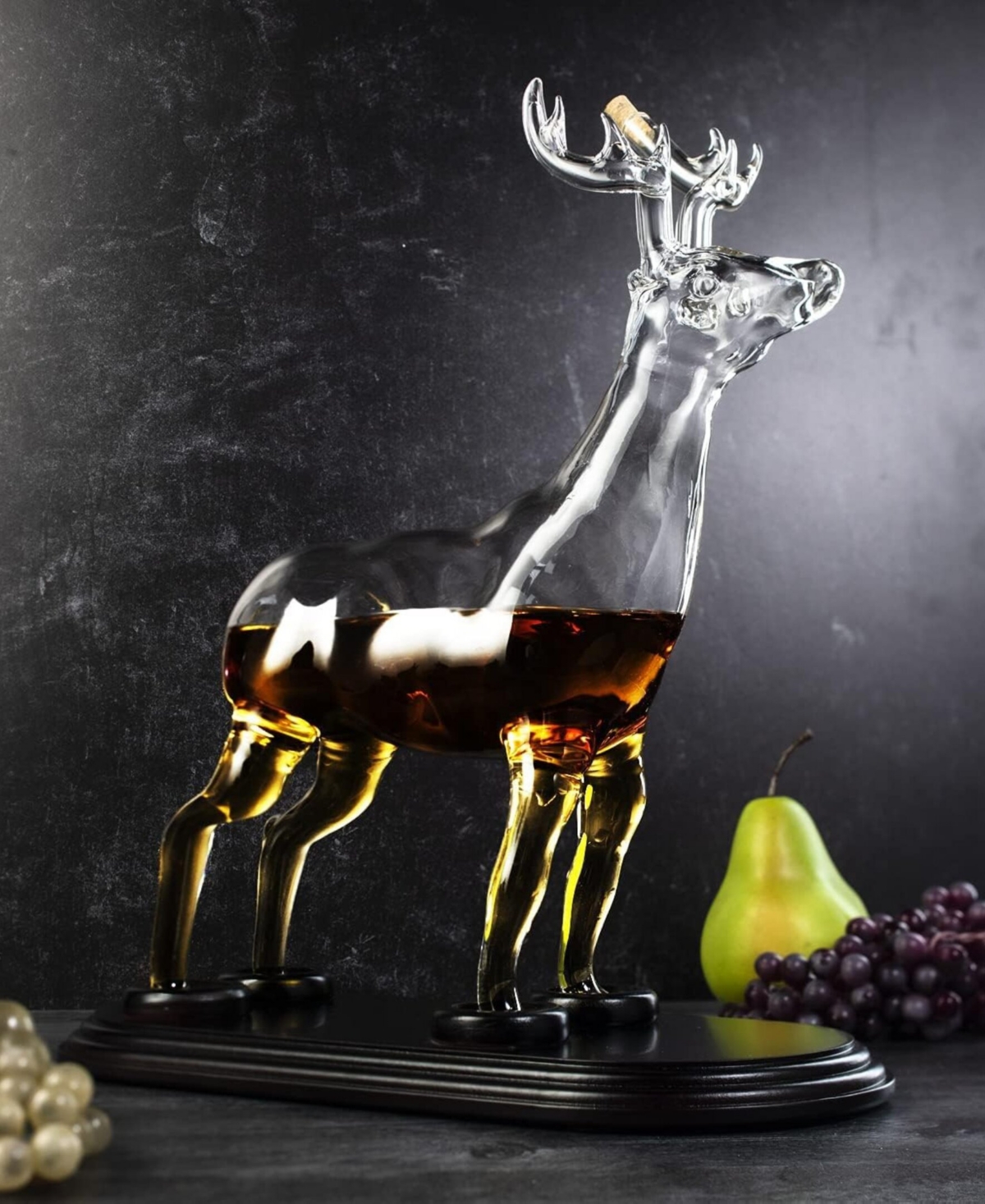 The Wine Savant Stag Antler 25 oz. Decanter