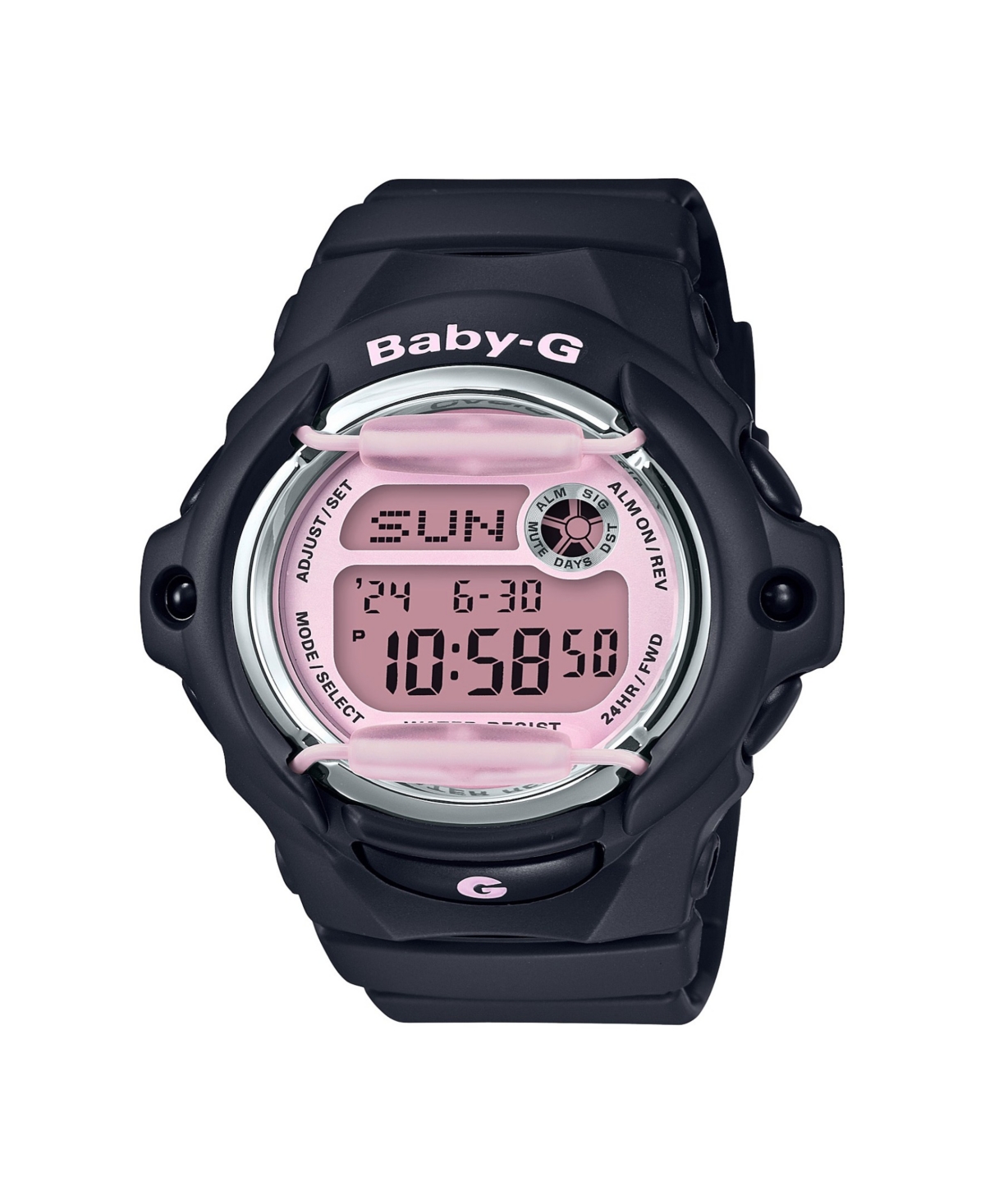 G-shock Unisex Japanese Quartz Black Resin Watch 42.6mm