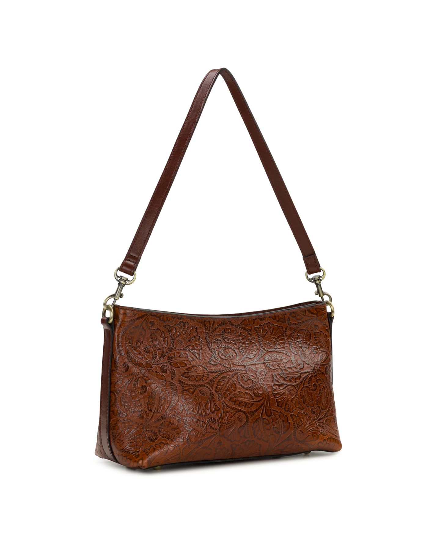Женская сумка Patricia Nash Betta Medium Crossbody Handbag, цвет: Коньячный — фото 3