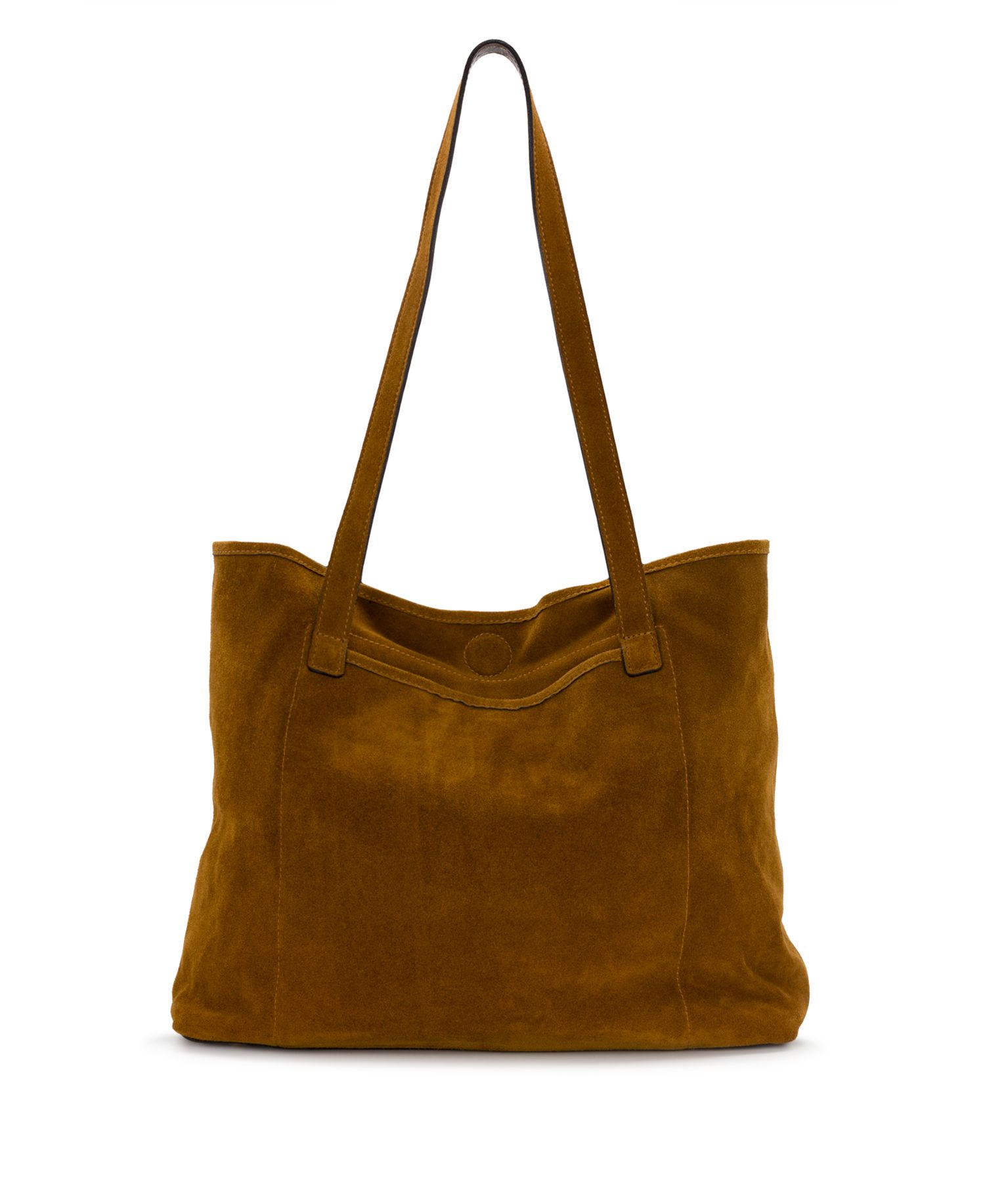 Suede Elise Large Tote Handbag