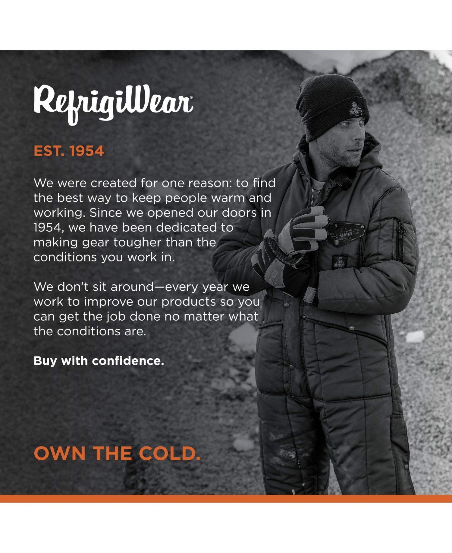 Men's Iron-Tuff Coveralls with Hood