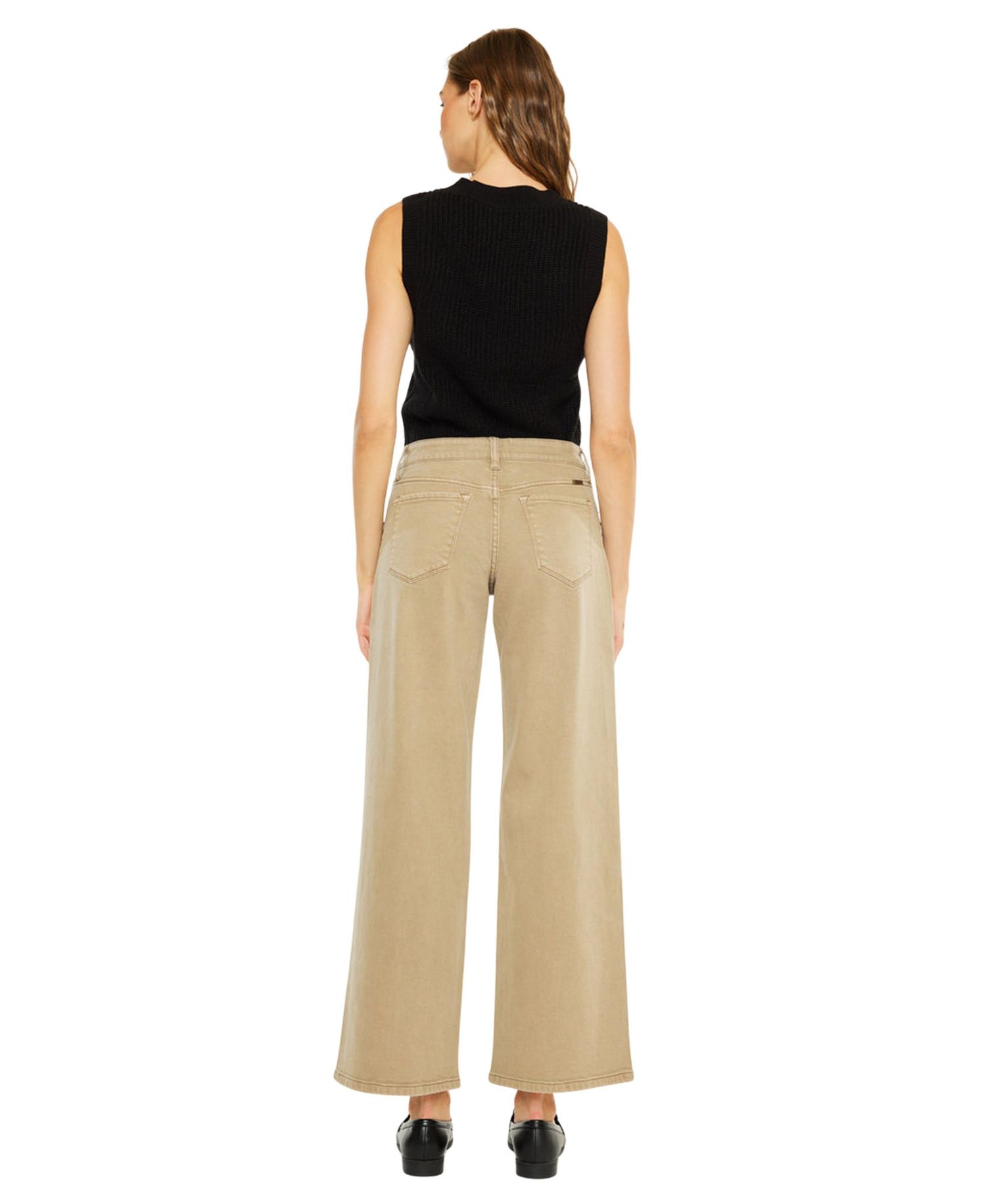 Women's Ellie Mid Rise Wide Leg Jeans