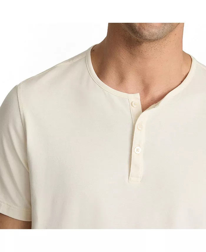 Men's Regular Fit EcoSoft Short-Sleeve Henley - thumbnail 5