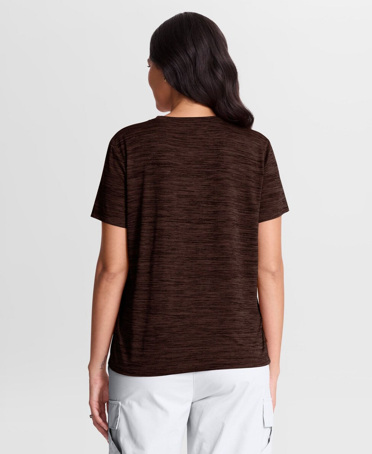 Women's Brown San Diego Padres Authentic Collection Velocity Dri-FIT T-Shirt