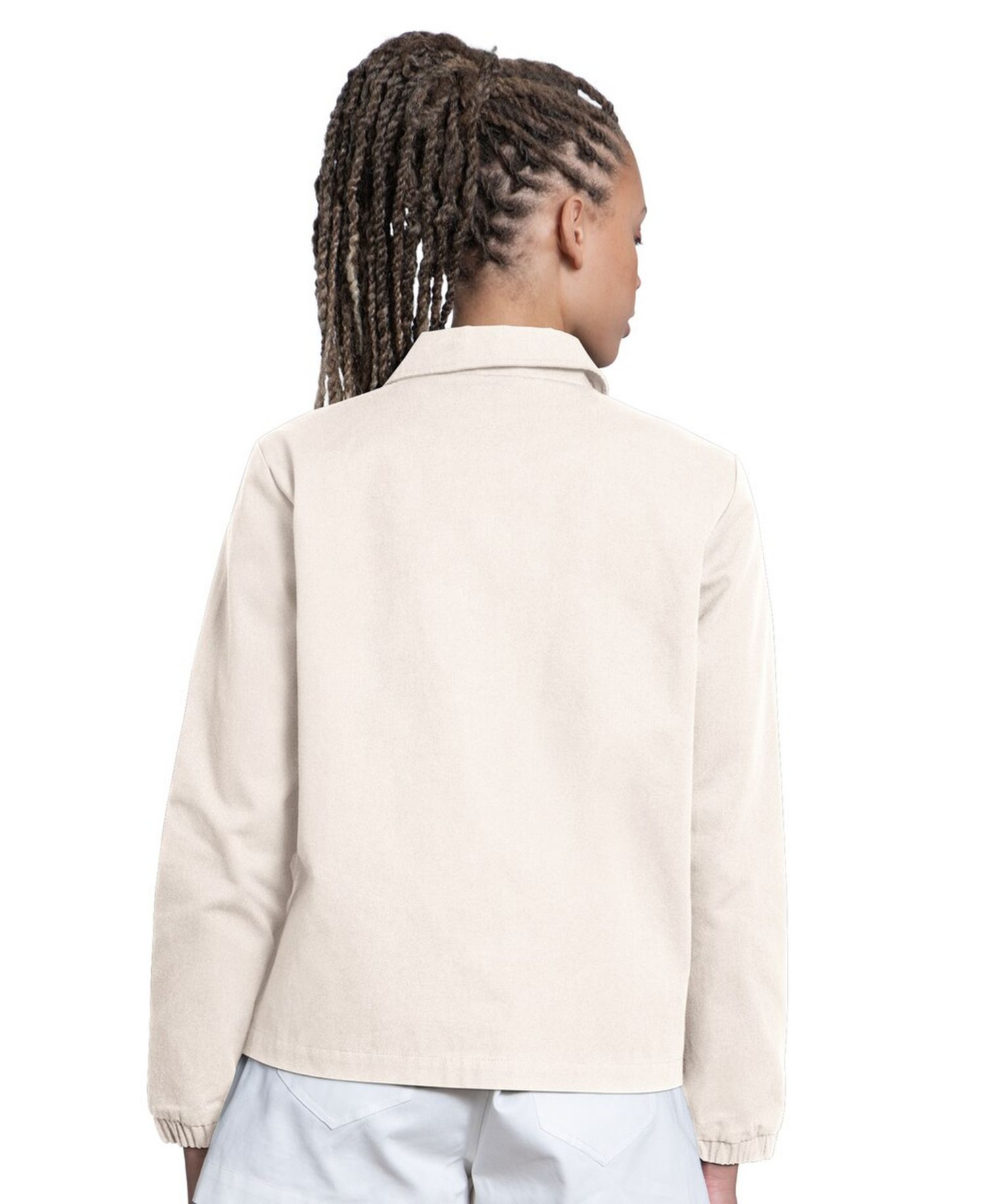 Women's Cream Philadelphia Phillies Cooperstown First Down Full-Snap Coaches Jacket